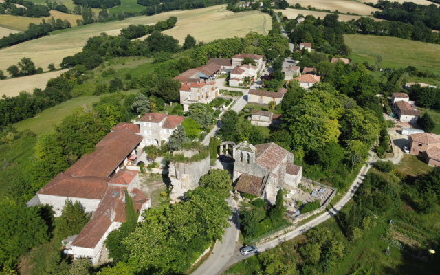 La commune de Castelneau-sur-l'Auvignon